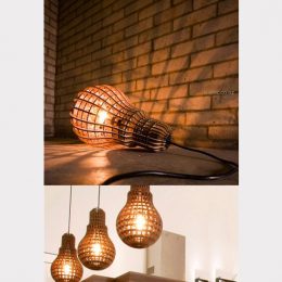 Wooden Bulb - light by Suckuk