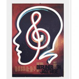 Original Jazz Poster Berlin 1974