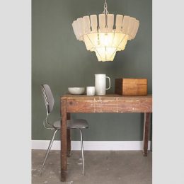 Chandelier Bottled Frosted large from Leitmotiv