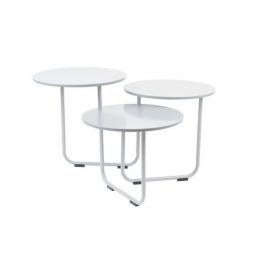 Leitmotiv Super Swivel Coffee Table - White