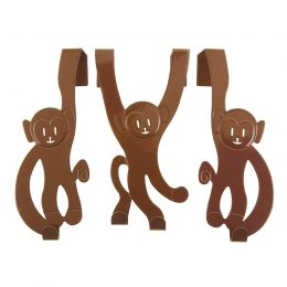 Monkey doorhanger set of three