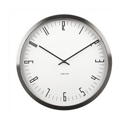 Karlsson Cased Index Wall Clock